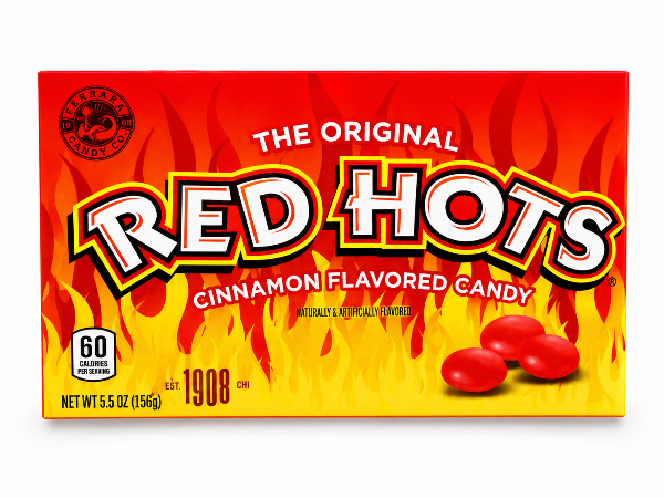 Producto - RED HOTS BOX 155grs