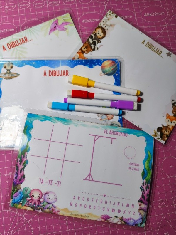 Producto - Pizarra mágica con marcador/borrador - 8