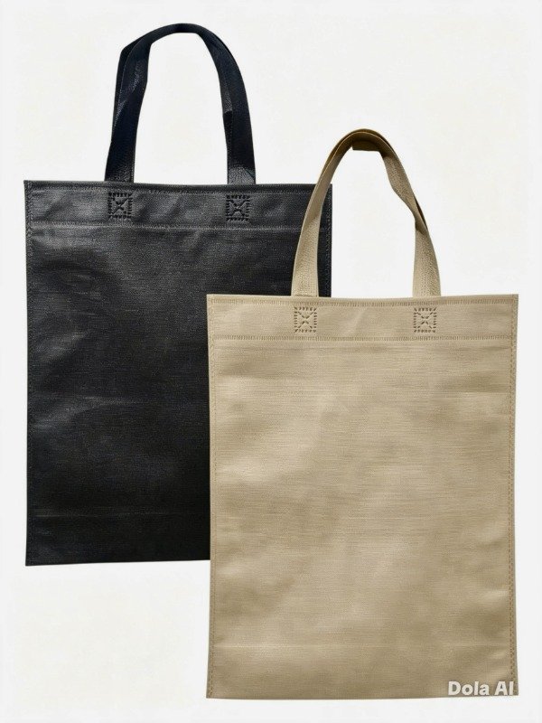 Producto - BOLSA DE FRISELINA -COD. #1242 medida 30x10x40 negro/lino