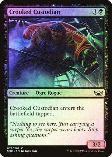 Producto - Crooked Custodian Foil  Streets of New Capenna
