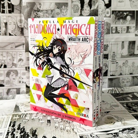 Producto - MADOKA MAGICA: WRAITH ARC (PACK SERIE COMPLETA - 3 TOMOS)