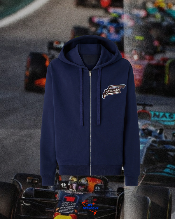 Producto - Campera Azul Ferrari