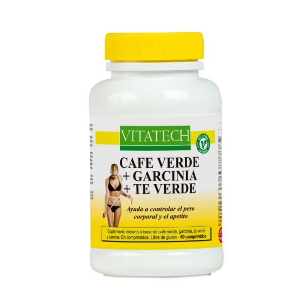 Producto - Vitatech Café Verde + Garcinia Cambogia + Te Verde x 60 Comprimidos