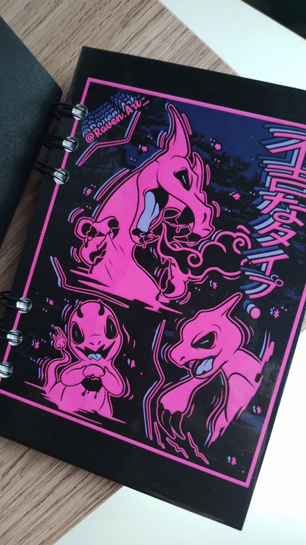 Producto - Charmander Evolution - Cuaderno A6 chico - B#048 - 0