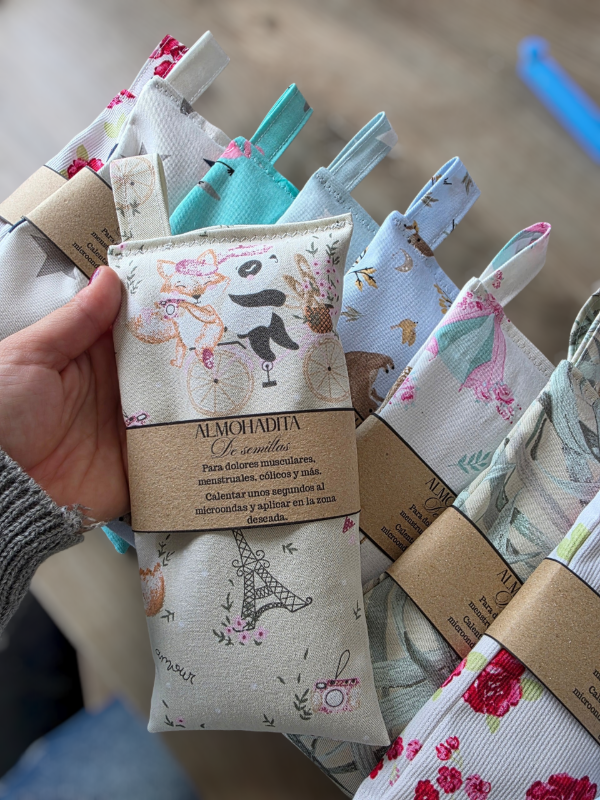 Producto - Pack almohaditas terapéuticas 10x20 cm - 5