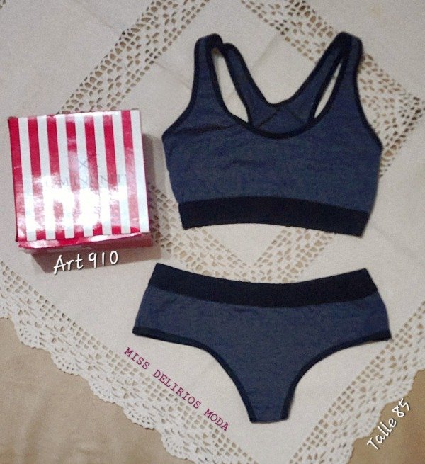 Producto - Conjunto de lenceria Deportivo AIAM 910 Talle 85