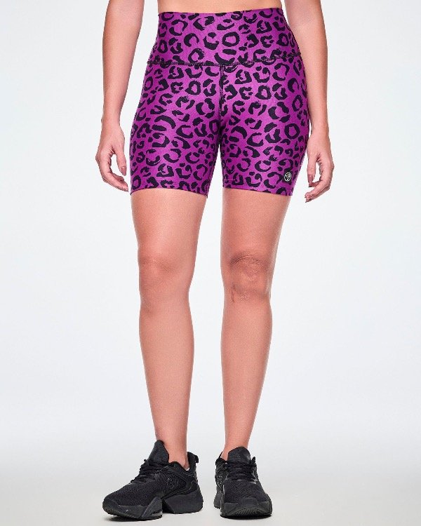Producto - Ultrabright High Waisted Biker Shorts - Snakeskin - 2