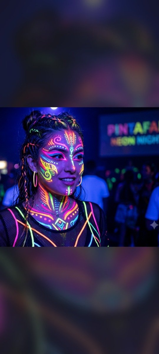Producto - Maquillaje Artístico Pintafan Neon al agua - 4