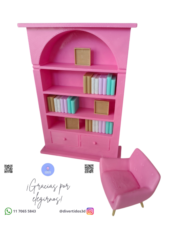 Producto - Biblioteca+ sillón