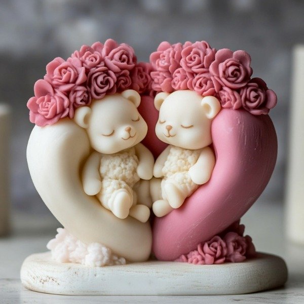 Producto - MOLDE  OSOS PAREJA BM3819