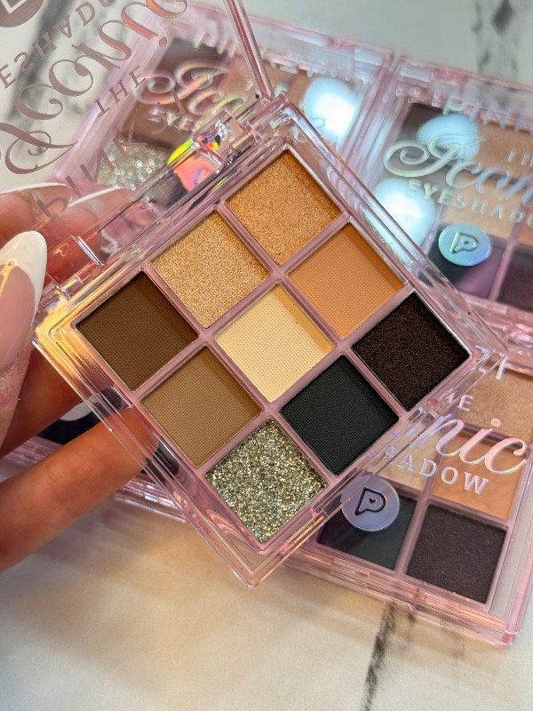 Producto - Paleta de sombras c/ glitter prensado pink 21 - 1