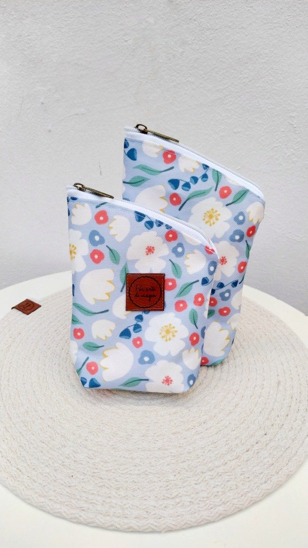 Producto - Pack flores celeste