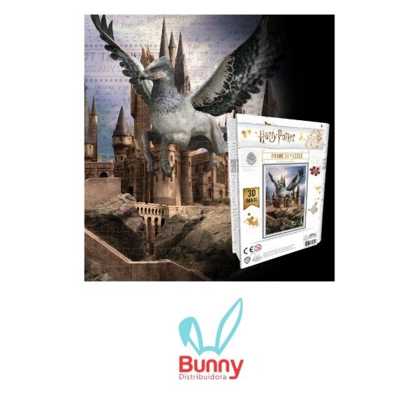 Producto - ROMPECABEZAS LENTICULAR HARRY POTTER HIPOGRIFO 300 PIEZAS 46 X 31