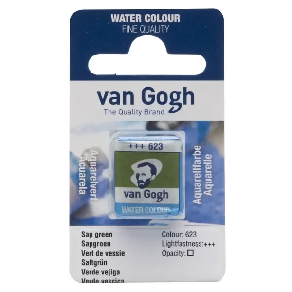 Producto - ACUARELA VAN GOGH VERDE VEJIGA 623