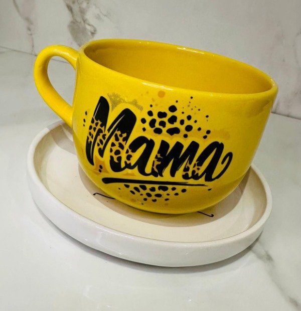 Producto - TAZON AMARILLO CON PLATO