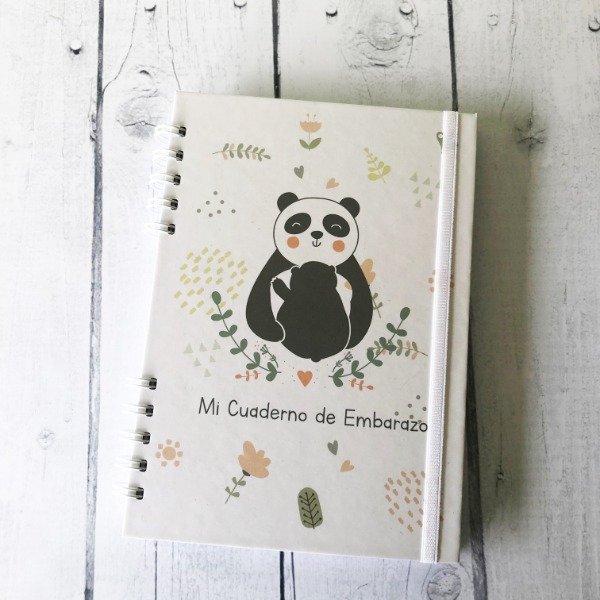 Producto - Cuaderno de Embarazo - Bebé Panda