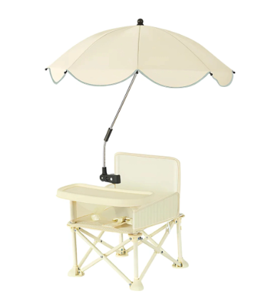 Producto - NT-1003	 SILLA PLEGABLE CON BANDEJA Y SOMBRILLA