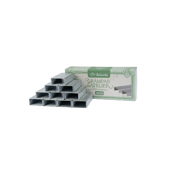 Producto - Grampas para abrochadora 26/06