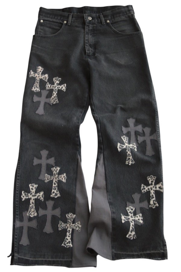 Producto - Wide Jeans - BLACK CROSS