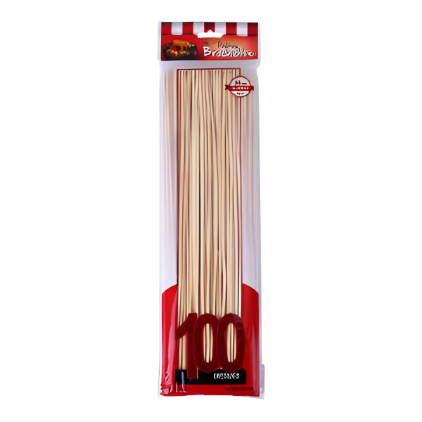 Producto - PALITO BROCHETTE 30Cm x 100 unidades