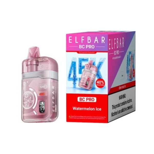 Producto - (POD DESCARTABLE) ELFBAR 45K BC PRO - WATERMELON ICE