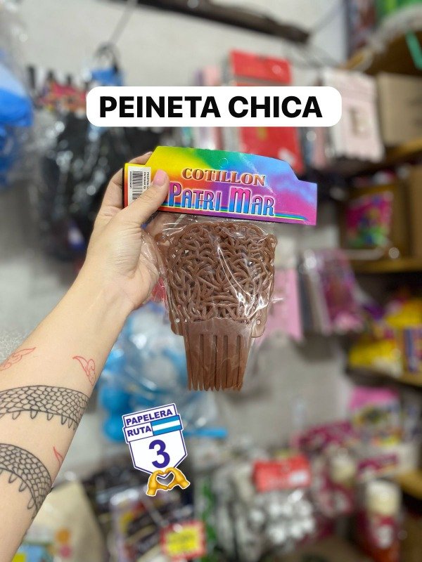 Producto - PEINETON CHICO PATRI MAR X6U