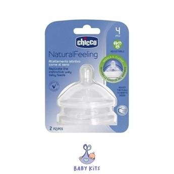 Producto - CHICCO TETINAS NATURAL FEELING 4M+