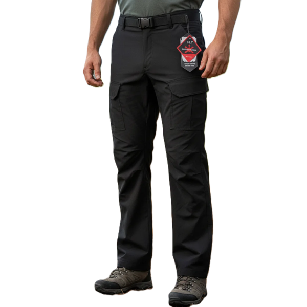 Pantalón desmontable 2 en 1 secado rápido negro