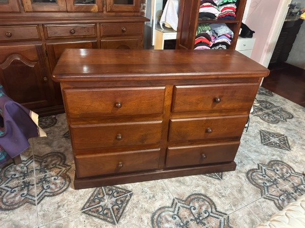 Producto - COMODA CAJONERA DE ALGARROBO 118x45x82 #12109