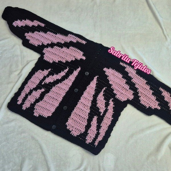 Producto - CARDIGAN MARIPOSA (Seña A PEDIDO)