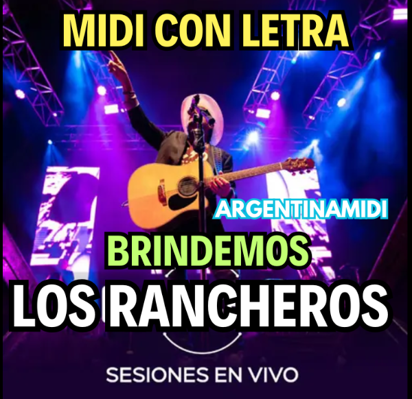 Producto - los rancheros - Brindemos (en vivo) PISTA MIDI SECUENCIA