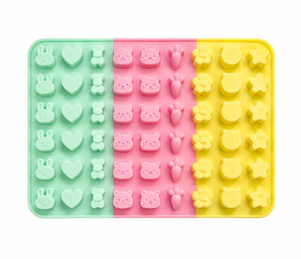 Producto - MOLDE SILICONA MINI FIGURA ANIMALES Y FRUTA 26F5