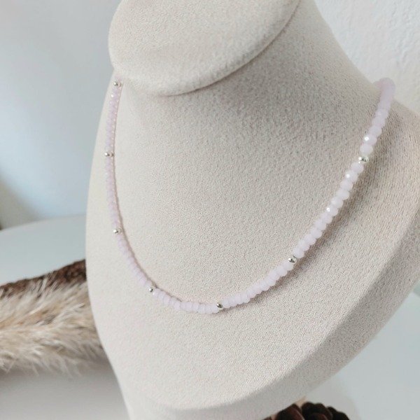 Producto - Collar Aurora rosa bebe - 1