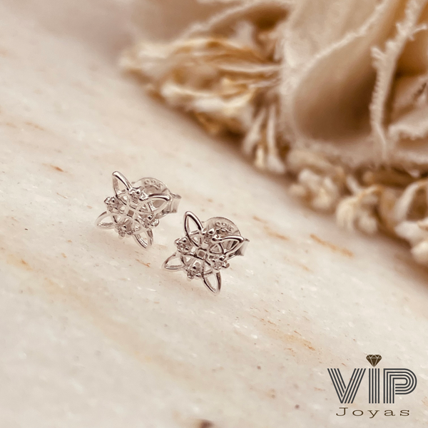 Producto - Aros Nudo Bruja Plata 925