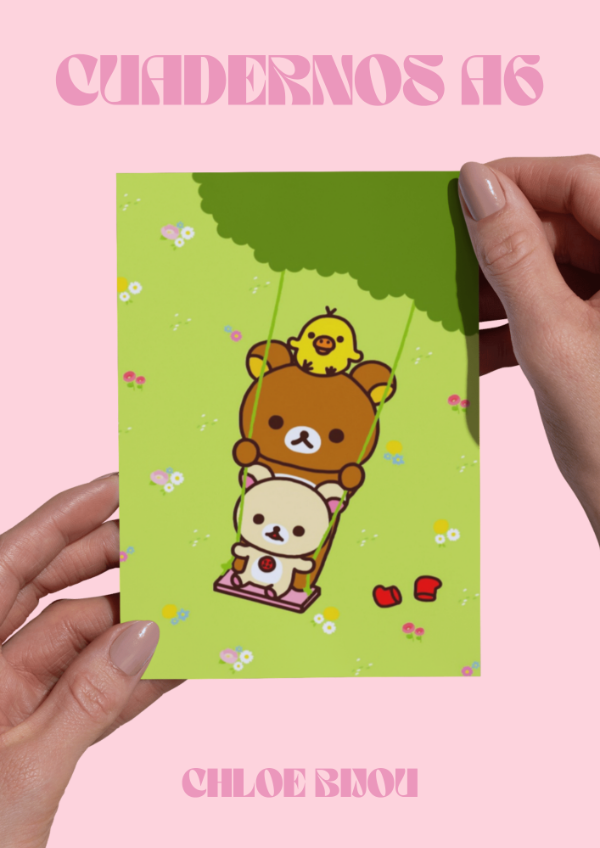 Producto - Cuadernos a6 rilakkuma x2 und - 1
