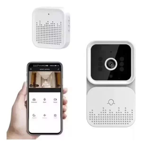 Producto - Timbre Inalámbrico con Cámara y Altavoz Wifi