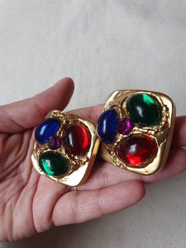 Producto - Clips 80s Oversized Cabochons RGB