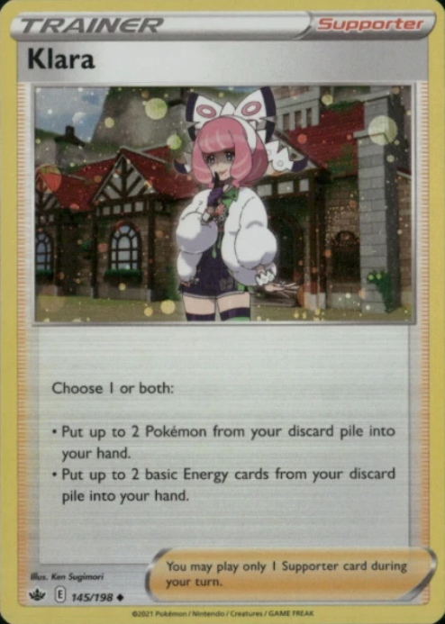 Producto - Klara 145/198 - Chilling Reign - Holo Cosmos Promo