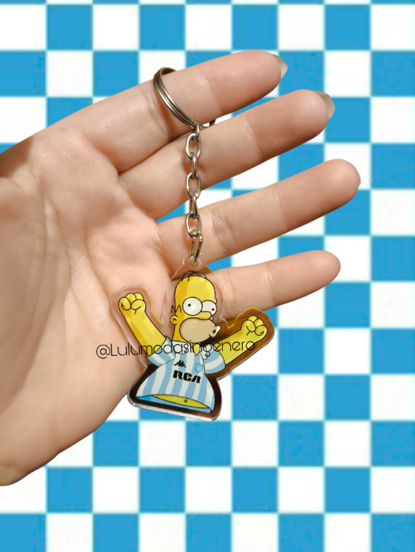 Producto - Llavero Homero Racing