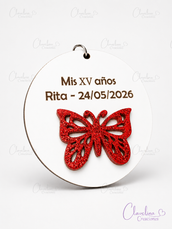 Producto - Souvenirs llaveros mariposa - 3