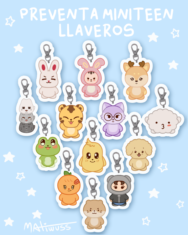 Producto - miniteen llaveros LIQUIDACION