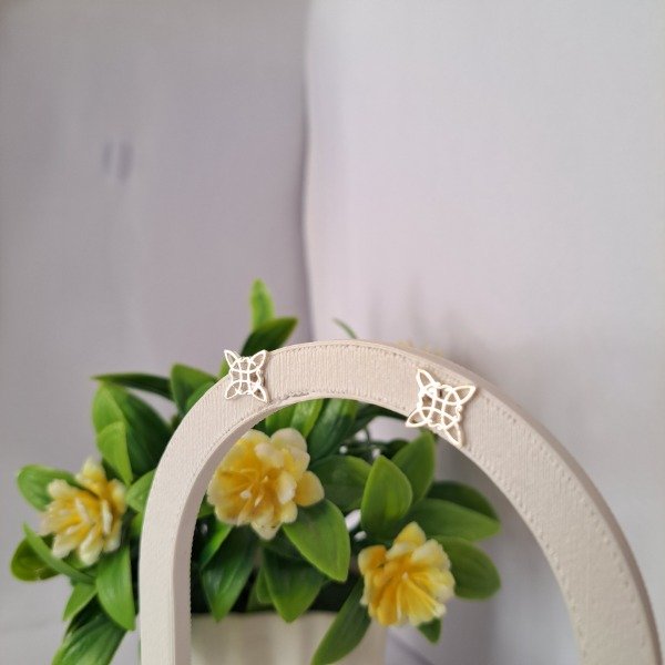 Producto - Aros Pasante Nudo de Bruja -  Código: 000060 - 1