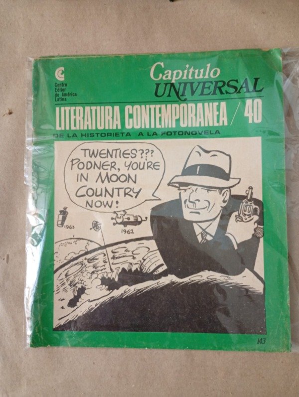 Producto - Capítulo Universal Literatura contemporánea #40 Historieta Fotonovela - CEAL