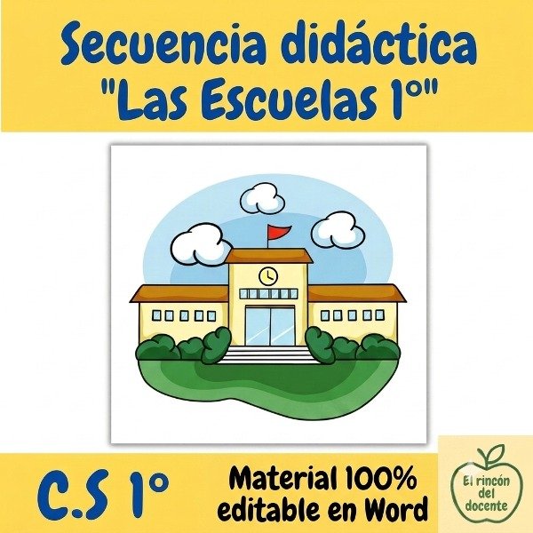 Producto - Secuencia didáctica "Las Escuelas" 1ro C.S