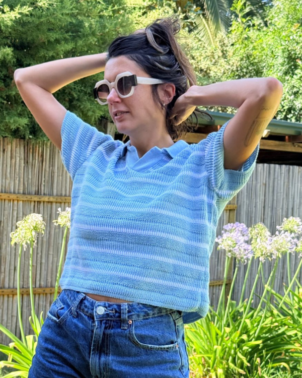 Producto - POLO FLOW - TEJIDA A RAYAS