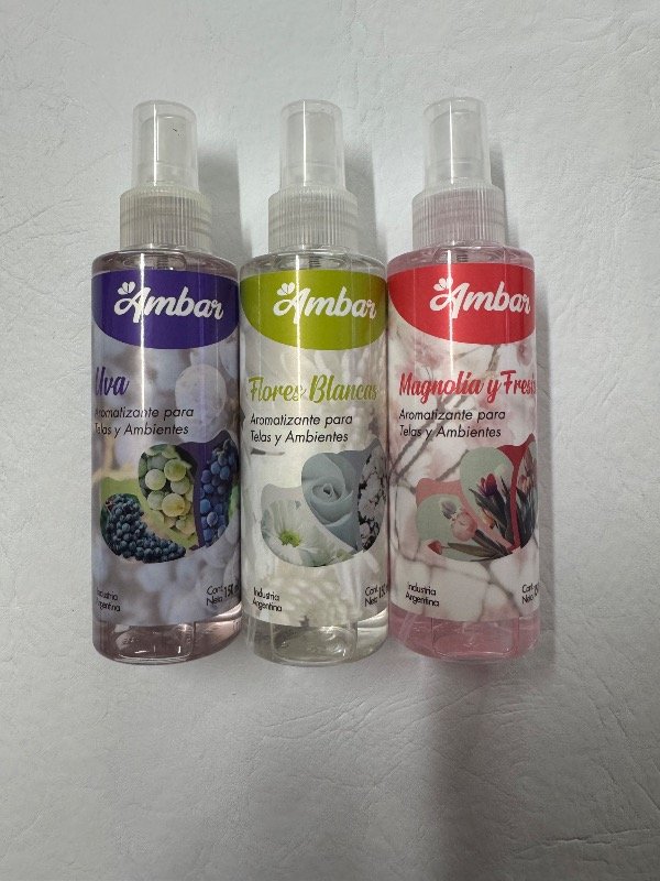 Producto - Aromatizante para Telas y Ambientes Ámbar 150 ml
