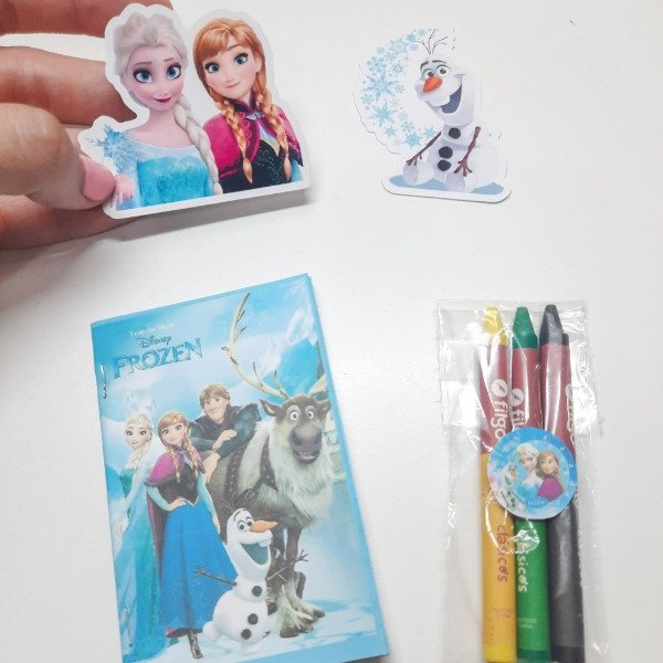 Producto - libro con crayones Frozen