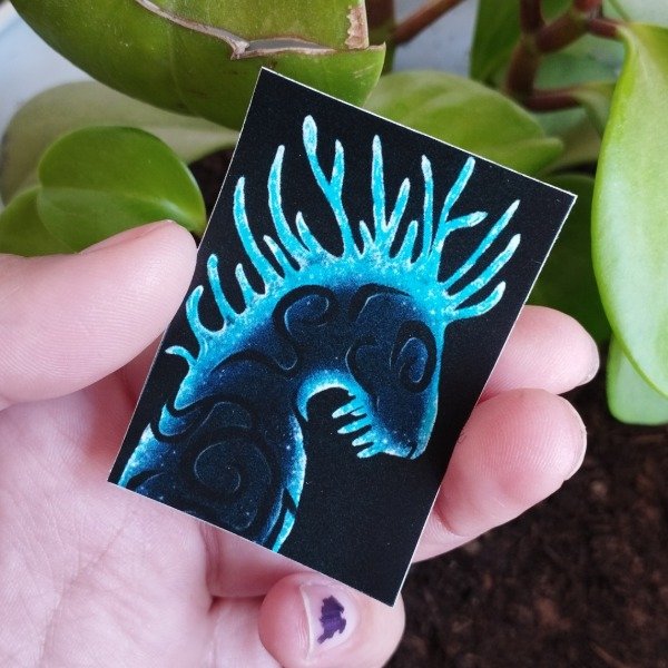 Producto - Sticker Espíritu del Bosque(Princesa Mononoke) vinilo