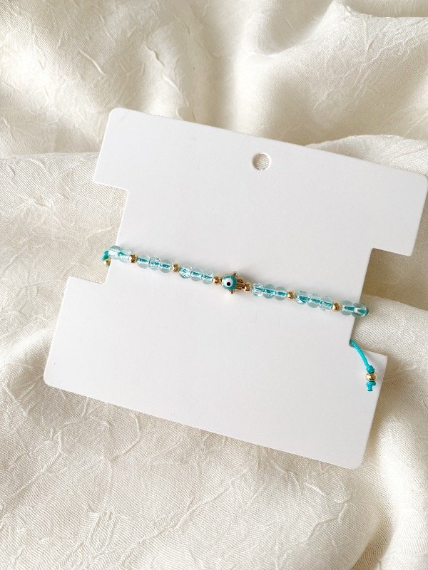 Producto - Pulsera hamsa Celeste