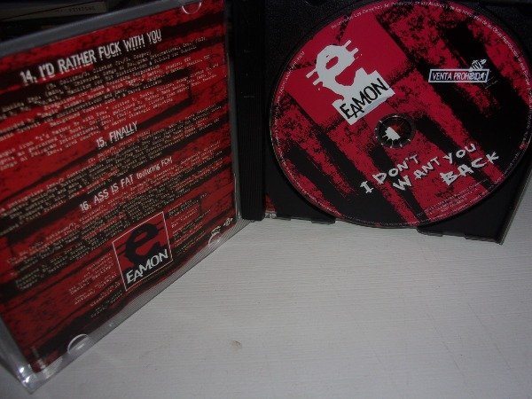 Producto - CD EAMON I DON'T WANT YOU BACK DIFUSION ARG 36E HIP HOP POP SOUL - 2